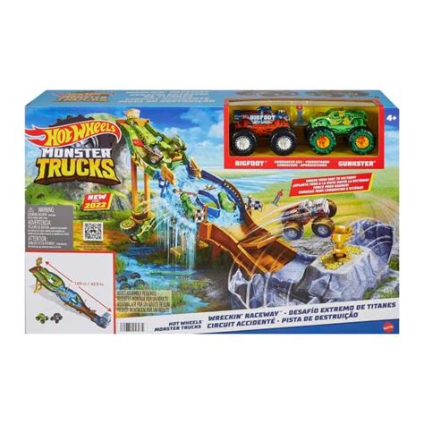 Hot Wheels Monster Trucks Zestaw Tor wyścigowy Turniej Tytanów Sklep spożywczy zakupy online