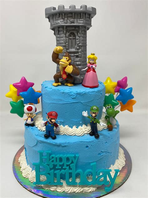 11+ Mario Birthday Cake - RhurieKayce