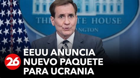 Estados Unidos Anuncia Un Nuevo Paquete De Millones De D Lares De