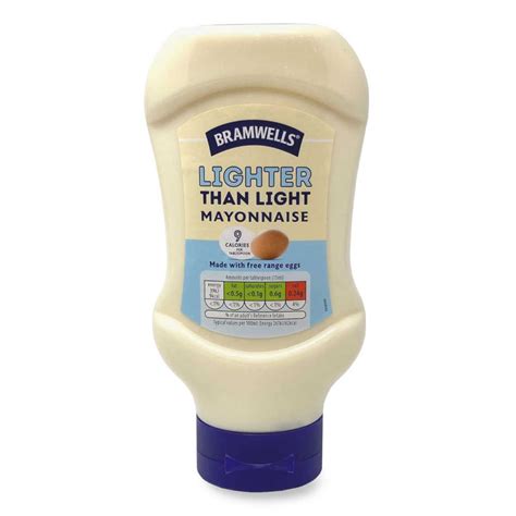 Lighter Than Light Mayonnaise 500ml Bramwells Aldiie