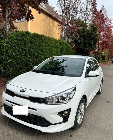 Kia Rio L Ex Ci Full Aut Usado Color Blanco Precio