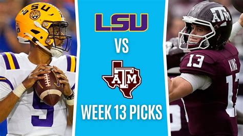 Lsu Vs Texas Aandm 11 26 22 Free College Football Picks And Predictions