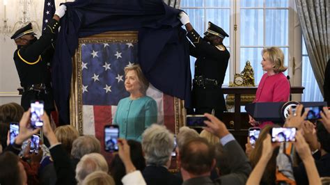 Hillary Clinton Official Portrait Revealed at State Department Tuesday