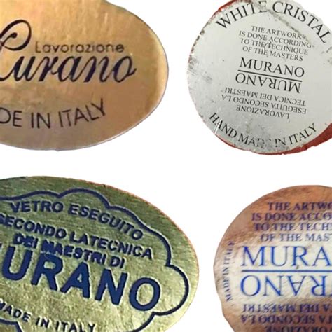 Fake Murano Glass Labels at Benjamin Macbain blog