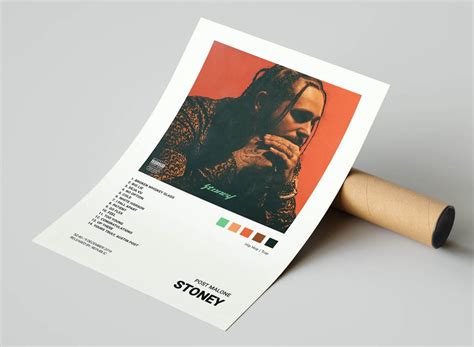 Post Malone - Stoney Album Cover Poster | Architeg Prints