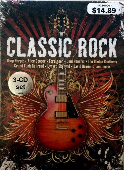 Cd Classic Rock Greatest Hits 3cd รวม 39 เพลงคลาสสิค ร๊อค มือ1