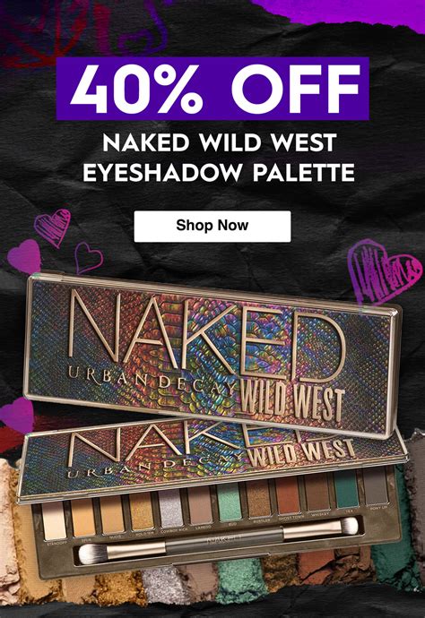 Urban Decay OFF Naked Wild West Eyeshadow Palette Milled