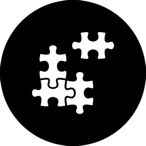 Premium Vector Puzzle Icon