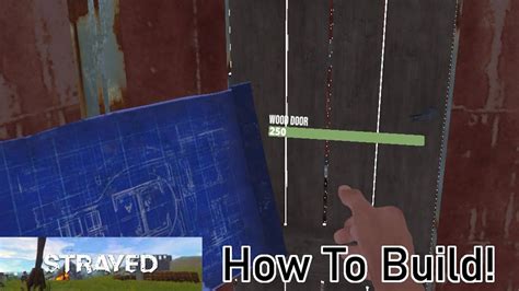 How To Build In Strayed Rust VR In 60 Seconds Strayed Strayedvr