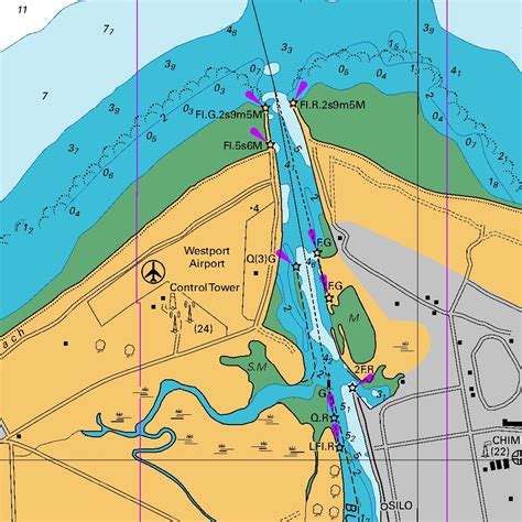 Approaches to Westport Map by Land Information New Zealand | Avenza Maps