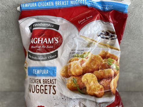 Ingham Tempura Chicken Breast Nugget Kg Bag Murnanes Country Fresh Meats