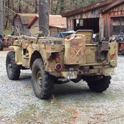 1951 Willys Military M38 Jeep Original Paint For Sale