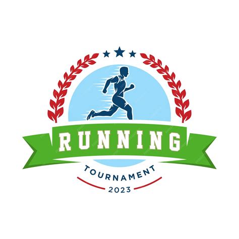 Premium Vector Running Logo Icon Design Sports Badge Template