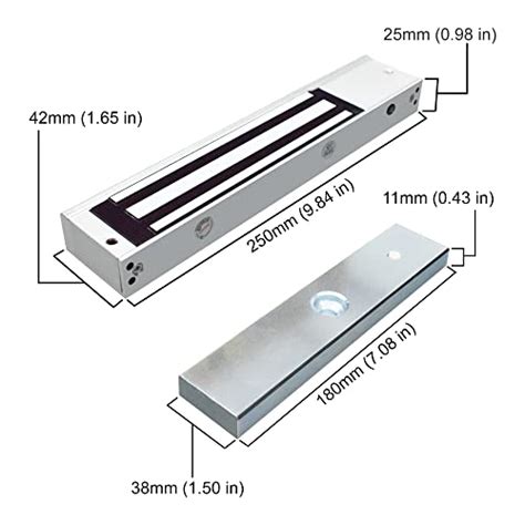 Visionis Fpc Lbs Indoor Electromagnetic Lock With Lbs L And