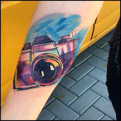 Purple Eye Tattoo On Arm Best Tattoo Ideas Gallery