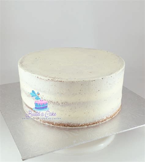 Semi Naked Vanilla Cake Build A Cake