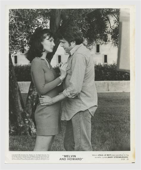 Mary Steenburgen Paul Le Mat Photo Melvin And Howard Original