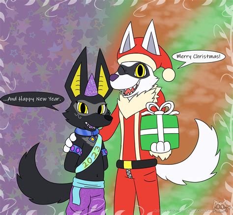 Happy Holidays From Snowy And Shinxu By Shinxiolu On Itaku