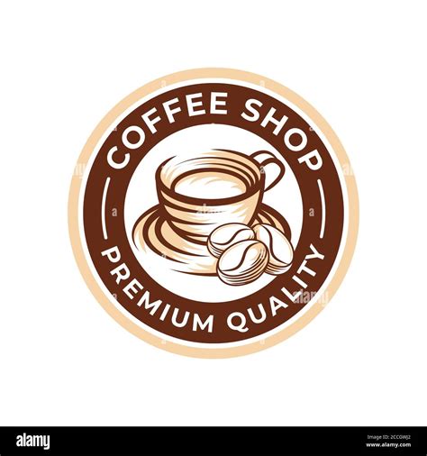 Coffee Logo design vector illustration. Retro Vintage Coffee Logo ...