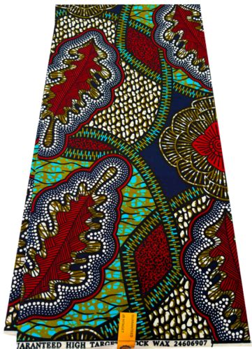 Polyester High End Design Ankara African Wrapper Wax Prints Fabrics 6