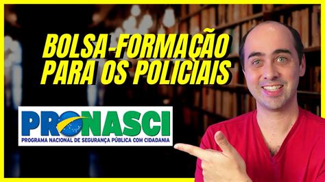 Entenda a bolsa formação para as polícias PRONASCI YouTube