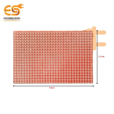 Buy 78mm X 51mm Copper Clad Printed Circuit Board Or PCB Pack Of 4pcs