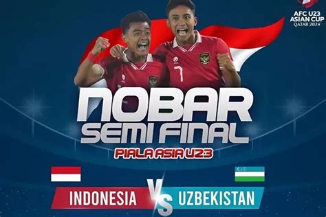 Poster 5 Lokasi Nobar Timnas Indonesia U23 Vs Uzbekistan U23 Di Medan