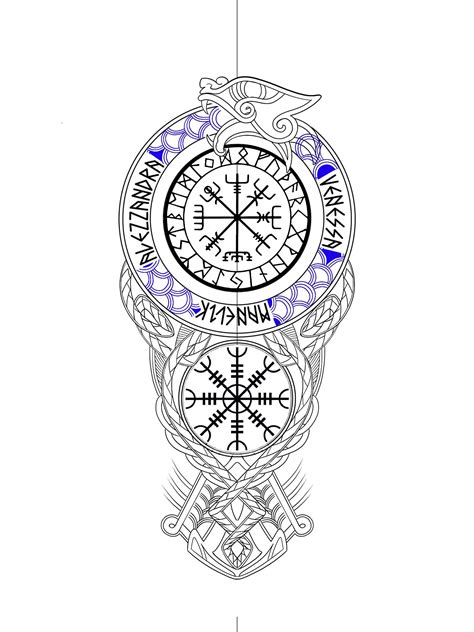 viking symbol tattoo 5
