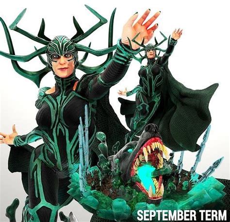 Wicked Marvel Hela Sculpture Stls Ready For Printing D Model D