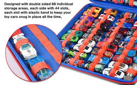 Amazon Toy Storage Organizer Case Compatible With Hot Wheels Car Matchbox Cars Portable