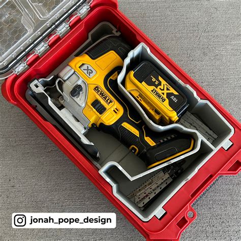 Dewalt Barrel Jigsaw Insert for Compact Organiser By Jonah Pope Design ...