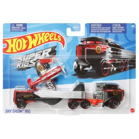 2023 HOT WHEELS SUPER RIGS SKY SHOW RIG 1 64 Maßstab Druckguss Auto Modell Spielzeug Fahrzeug
