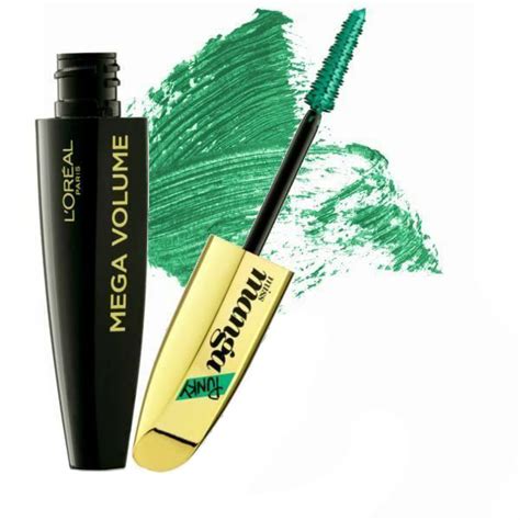 Rimel L Oreal Paris Miss Manga Mega Volume Punky Mascara Green Ml