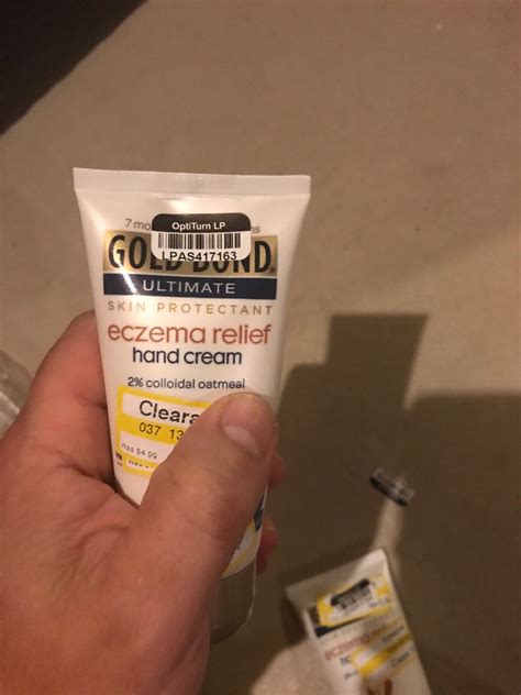 Gold Bond Ultimate Eczema Relief Hand Cream 3 Oz Ebay