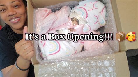 Beautiful Reborn Baby Box Opening Rebornbaby Reborn Reborndoll