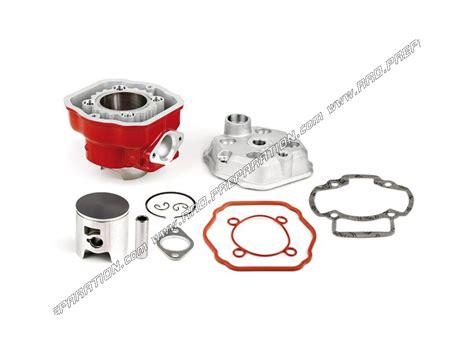 Kit 80cc Ø50mm AIRSAL XTREM RED aluminum scooter PIAGGIO liquid NRG