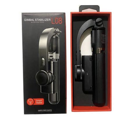 GIMBAL STABILIZER L08 Mobile phone stabilizer anti-shake handheld PTZ ...