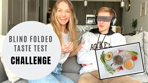 Married Couple Blind Taste Test Challenge Youtube