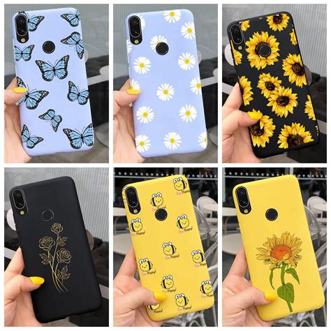 Xiaomi Redmi Note Pro Redmi A Phone Case Colorful Sunflower Daisy