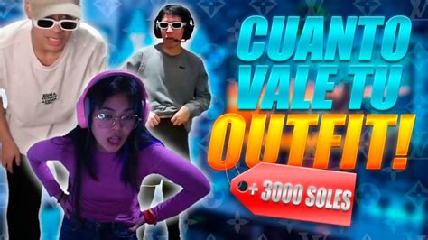 CUANTO CUESTA TU OUTFIT VERSION STREAMERS PERU YouTube