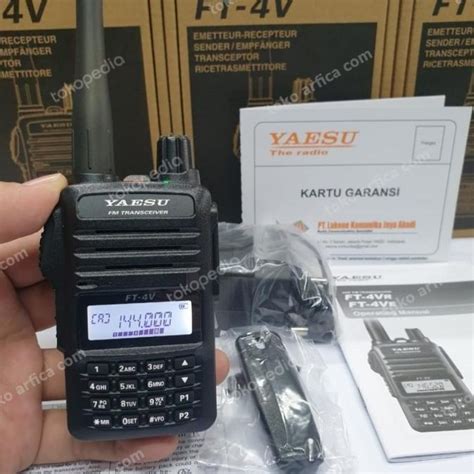 Jual Ht Yaesu Ft V Vhf Original Original Yaesu Ft Ft Yaesu Vhf