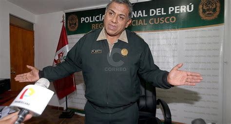 Piden Prisi N Preventiva Para El Coronel Pnp Manuel Mar Jefe De La