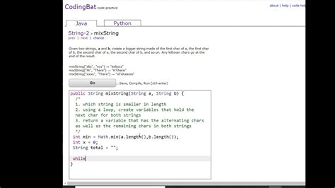 String 2mixstring Java Tutorial Youtube