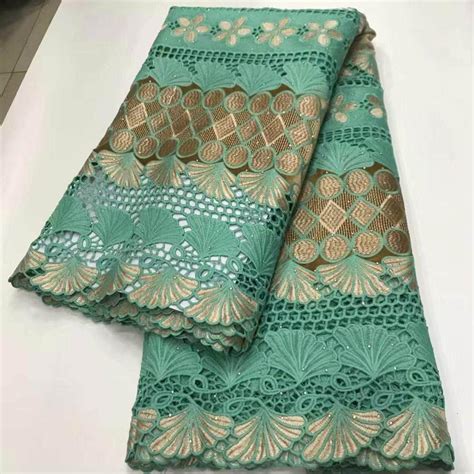 Best Selling Nigerian Lace Fabrics Soft African Cord Lace Fabrics High