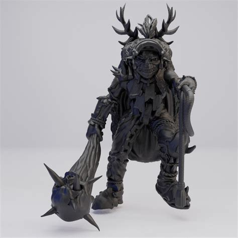 Hot Goblin ゴブリン隊長 ミニチュア ホットゴブリン TRPGコマ