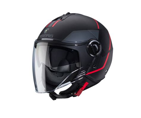 Casco Caberg Riviera V X Geo Negro Mate Rojo Antracita C Hd K