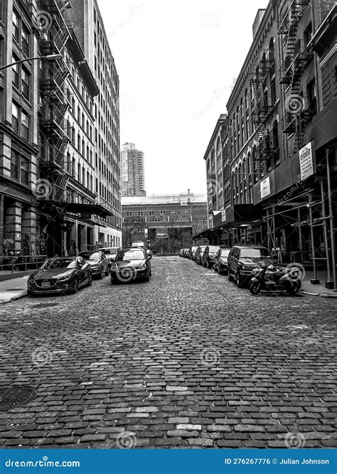 Tribeca Neighborhood in Lower Manhattan. Editorial Photo - Image of