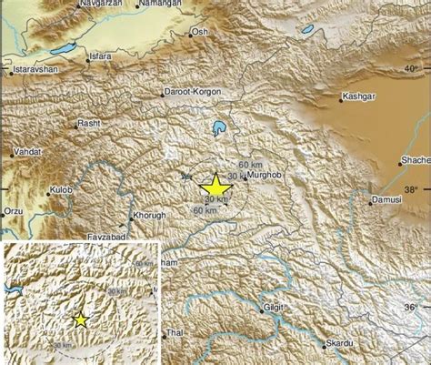 Oslobođenje Tadžikistan pogodio snažan zemljotres magnitude 7 1 po