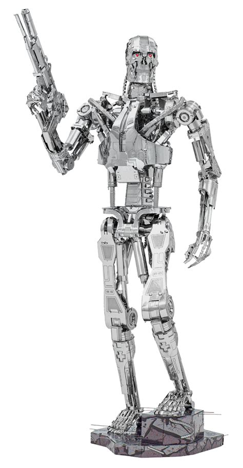 Terminator T-800 Endoskeleton Metal Earth Premium Series - Innovatoys