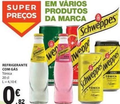 Refrescos schweppes E Leclerc Junho 2023 Catálogos de descontos e